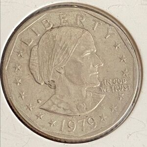 Vintage 1979 D Susan B Anthony One Dollar Coin
